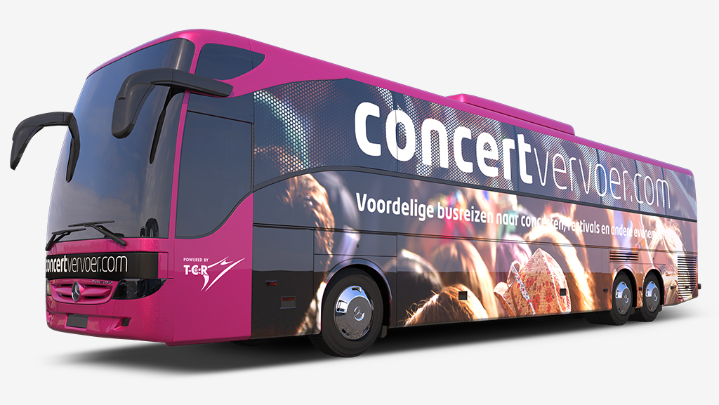 Busreizen naar concerten en festivals