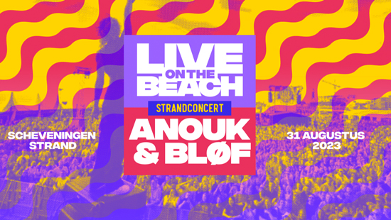 Concertvervoer naar Anouk & Bløf - LIVE on the BEACH
