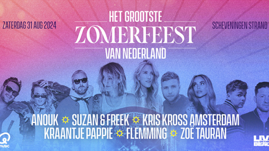 Concertvervoer naar Het Grootste Zomerfeest van Nederland